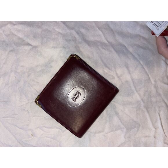 Mens Cartier Leather Bi-Fold Wallet - Picture 4 of 5